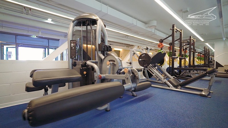 Salle de sport du Rannastaadion de Pärnu