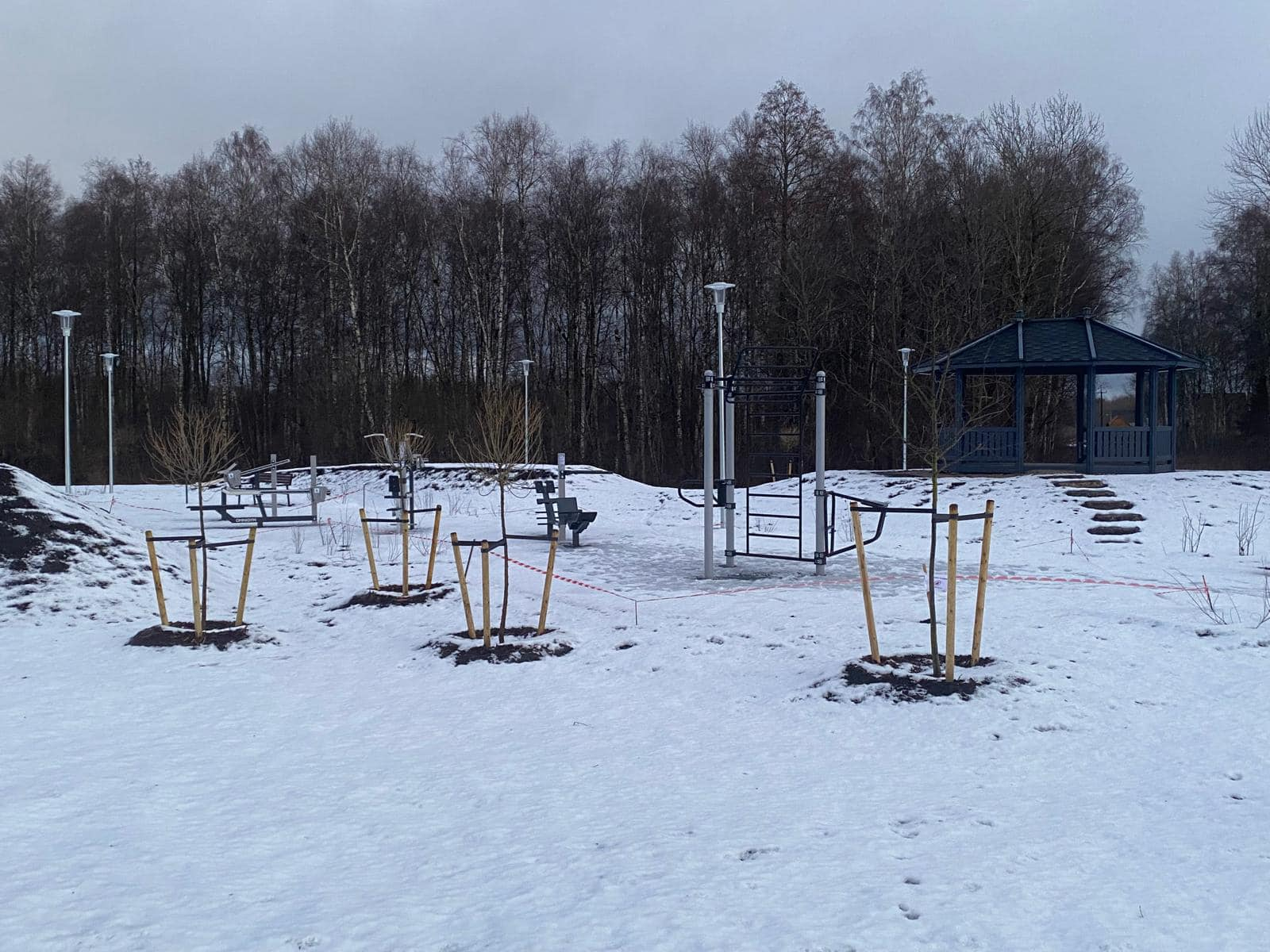 Omnigym Õielehe Outdoor-Fitness