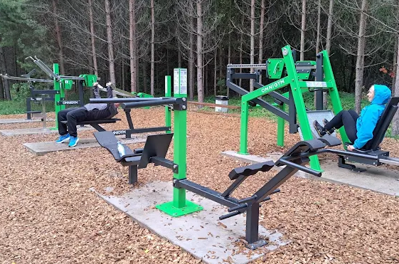 Omnigym Outdoor-Fitnessbereich in Rakvere