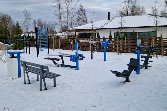 Area fitness all’aperto di Tammneeme