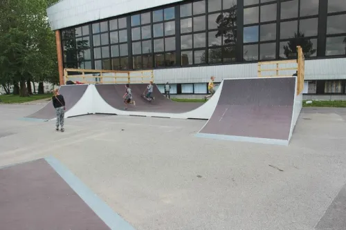 Skatepark Sillamäe nahe der Kesk-Straße