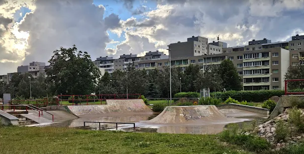 Muhu Street Skatepark in Tallinn